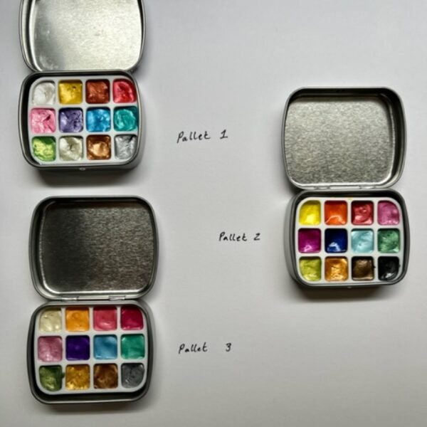 Travel Watercolor Sets (Metallic Gouache)